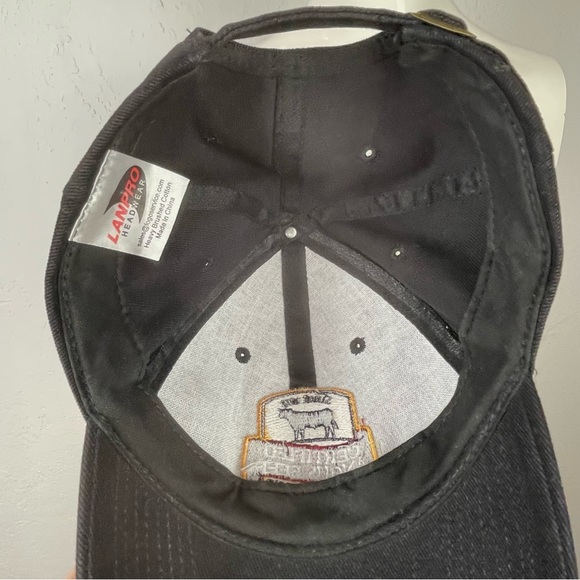 CERTIFIED ANGUS BEEF baseball hat cap heavy brushed cotton NWOT - Picture 9 of 10